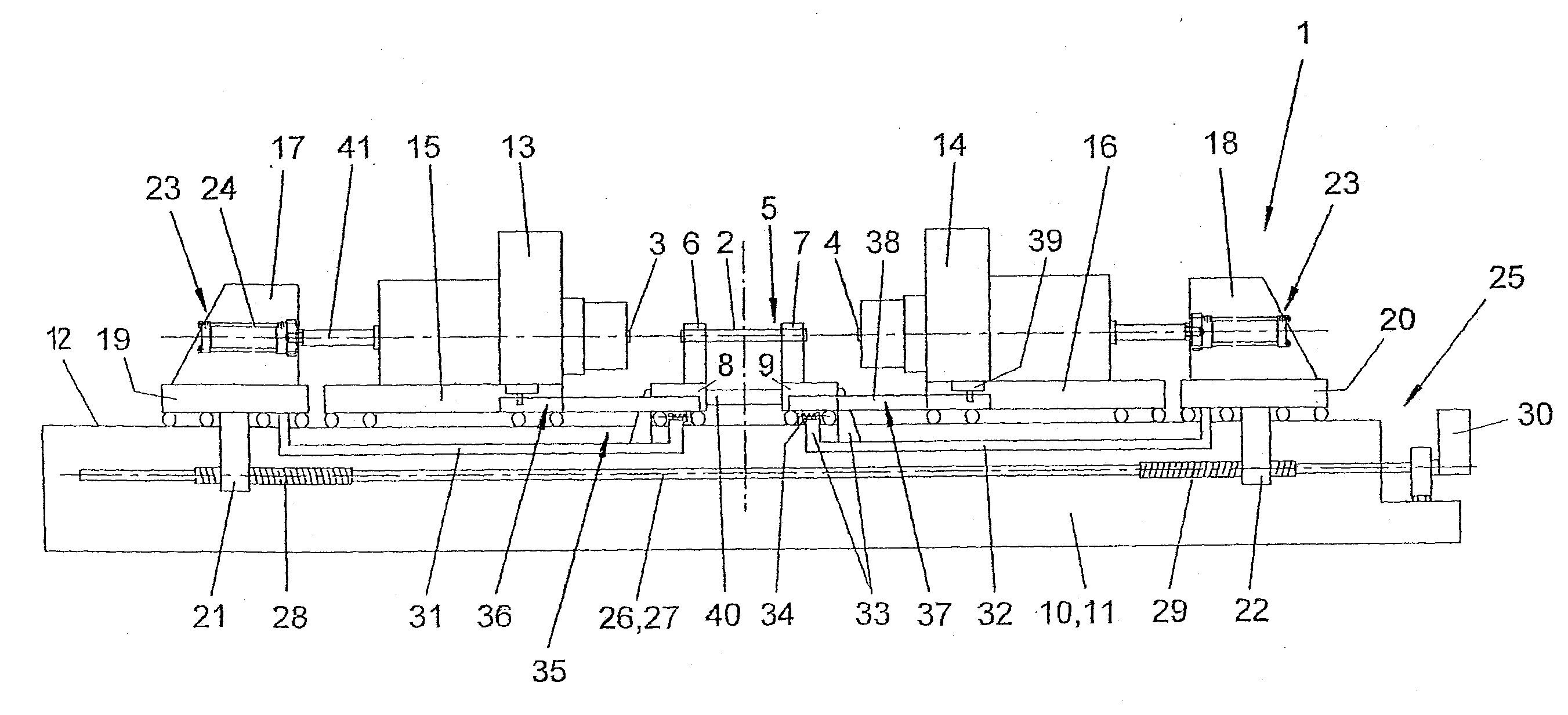 Pressure welding machine and pressure welding method