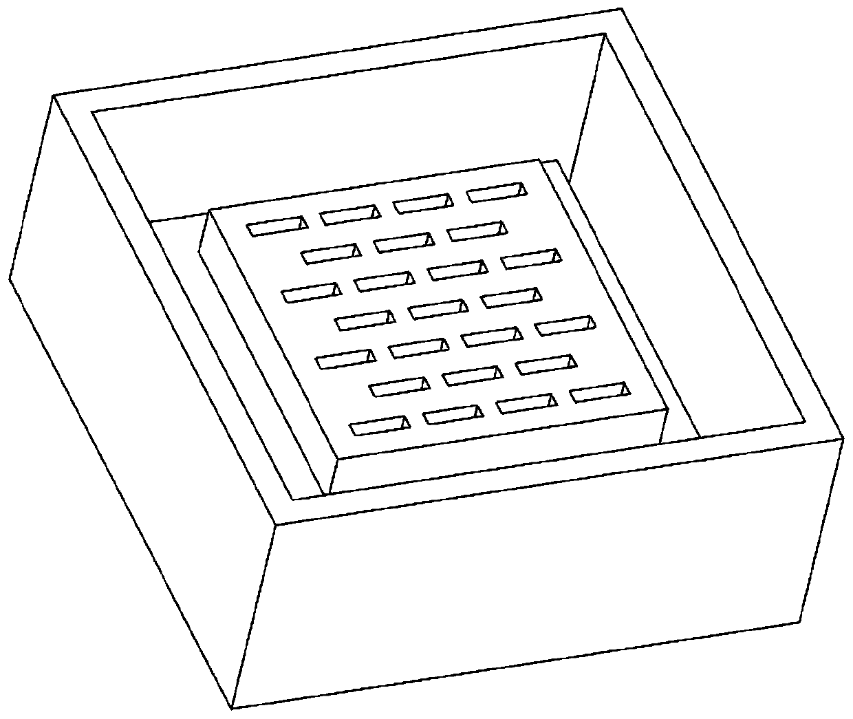 Production mold for porous reticular cultured meat, production method of porous reticular muscle tissue based on mold and application of production method