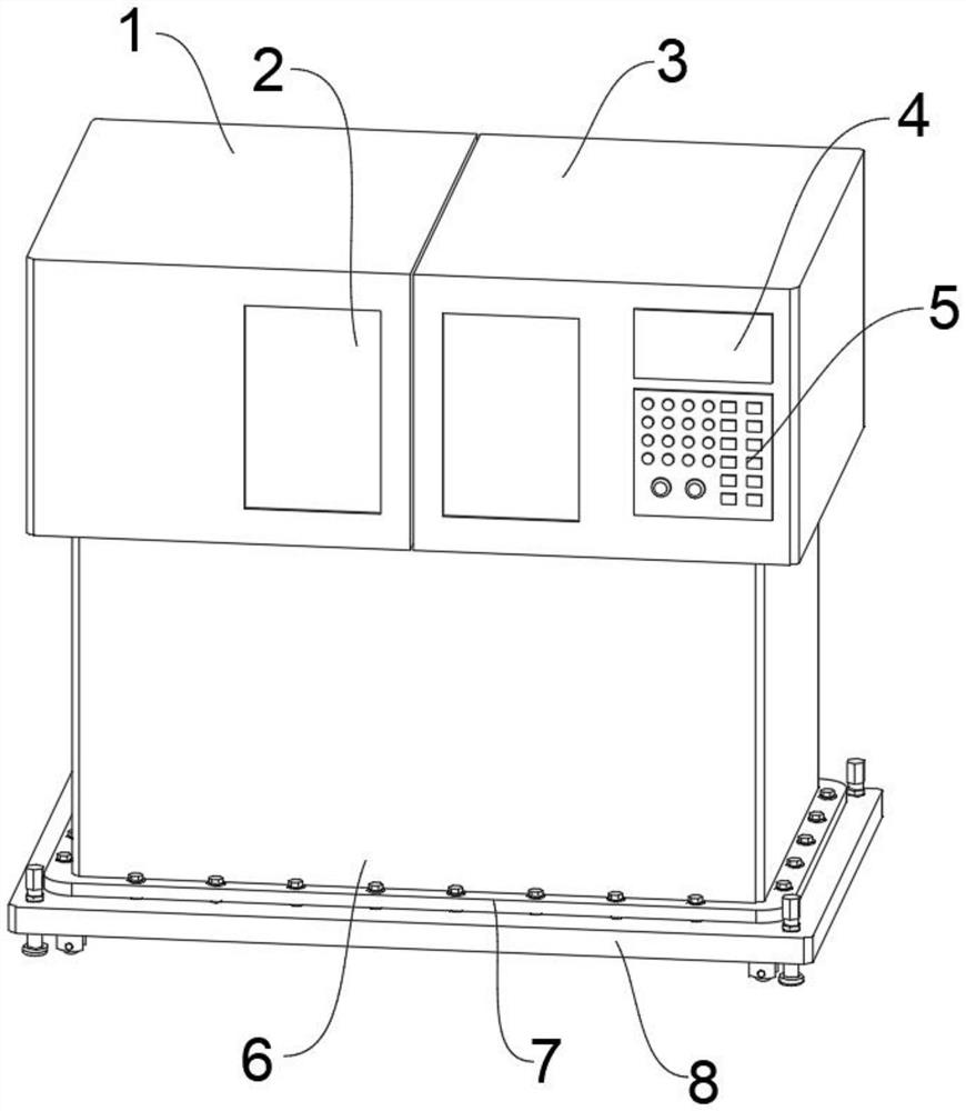 Intelligent plate processing numerical control machine tool for furniture production