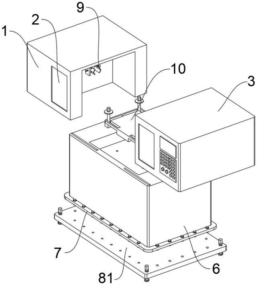 Intelligent plate processing numerical control machine tool for furniture production