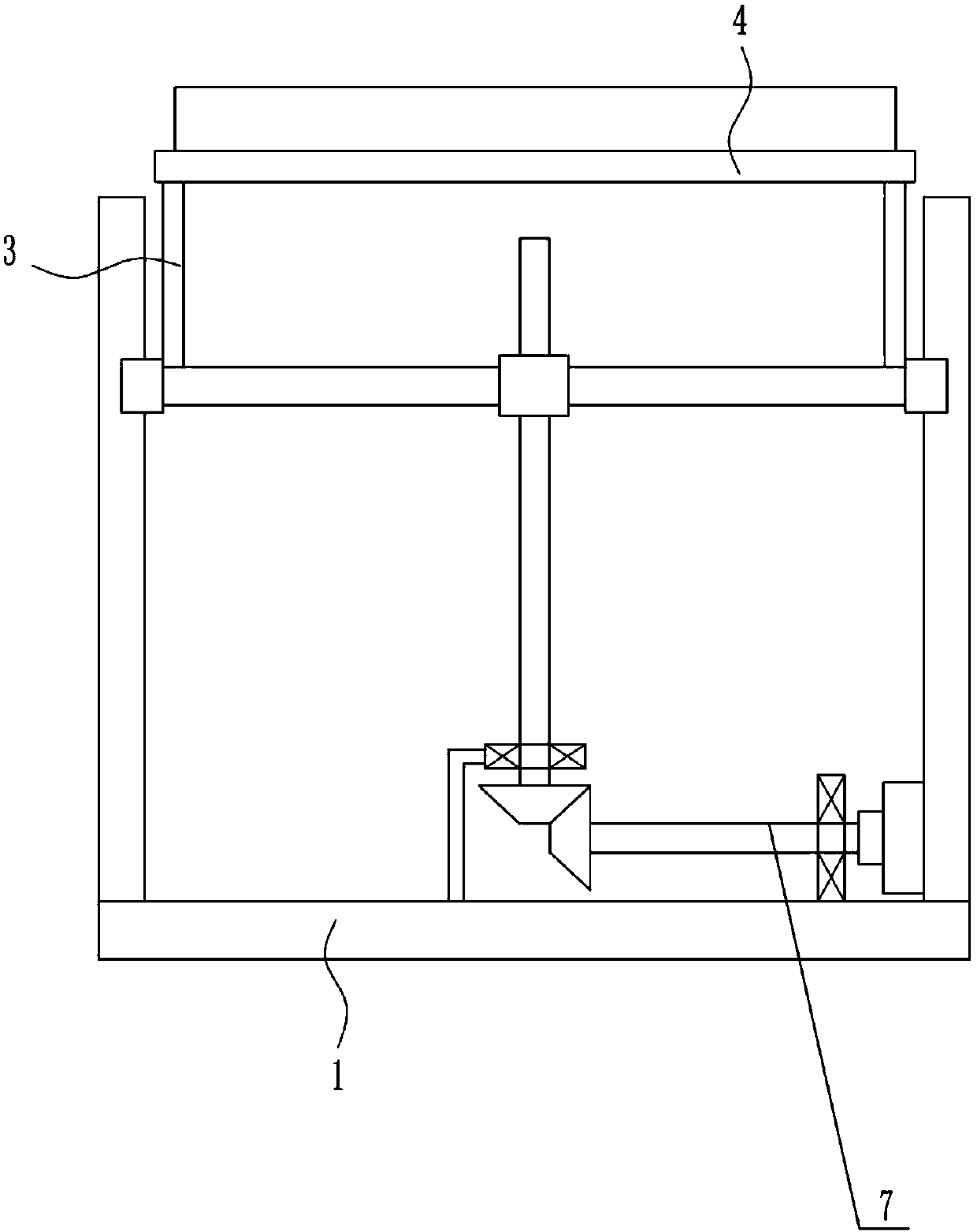 Adjustable television placing table