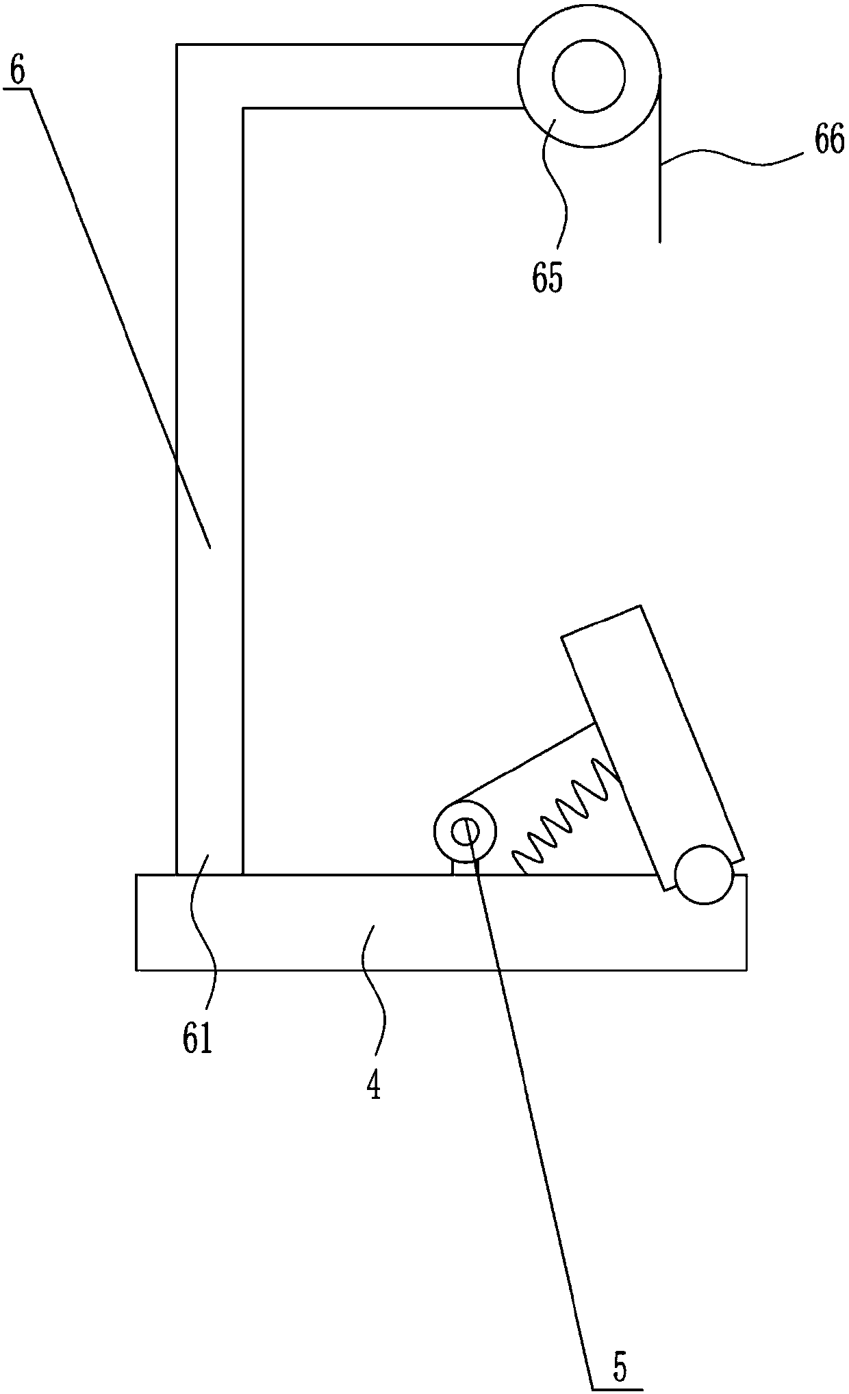 Adjustable television placing table