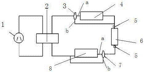 Frequency conversion refrigerating system of high-power electronic equipment and control method for phase change energy storage apparatus thereof