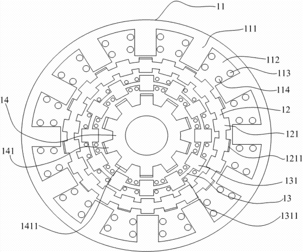 Permanent magnet synchronous motor