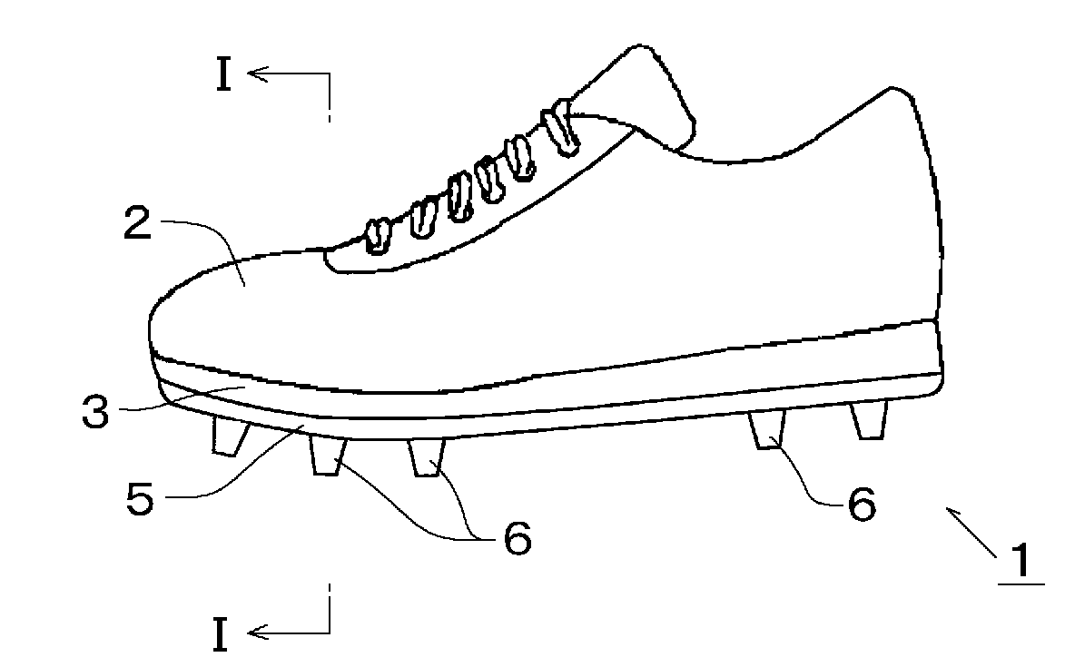 Outer sole and shoes