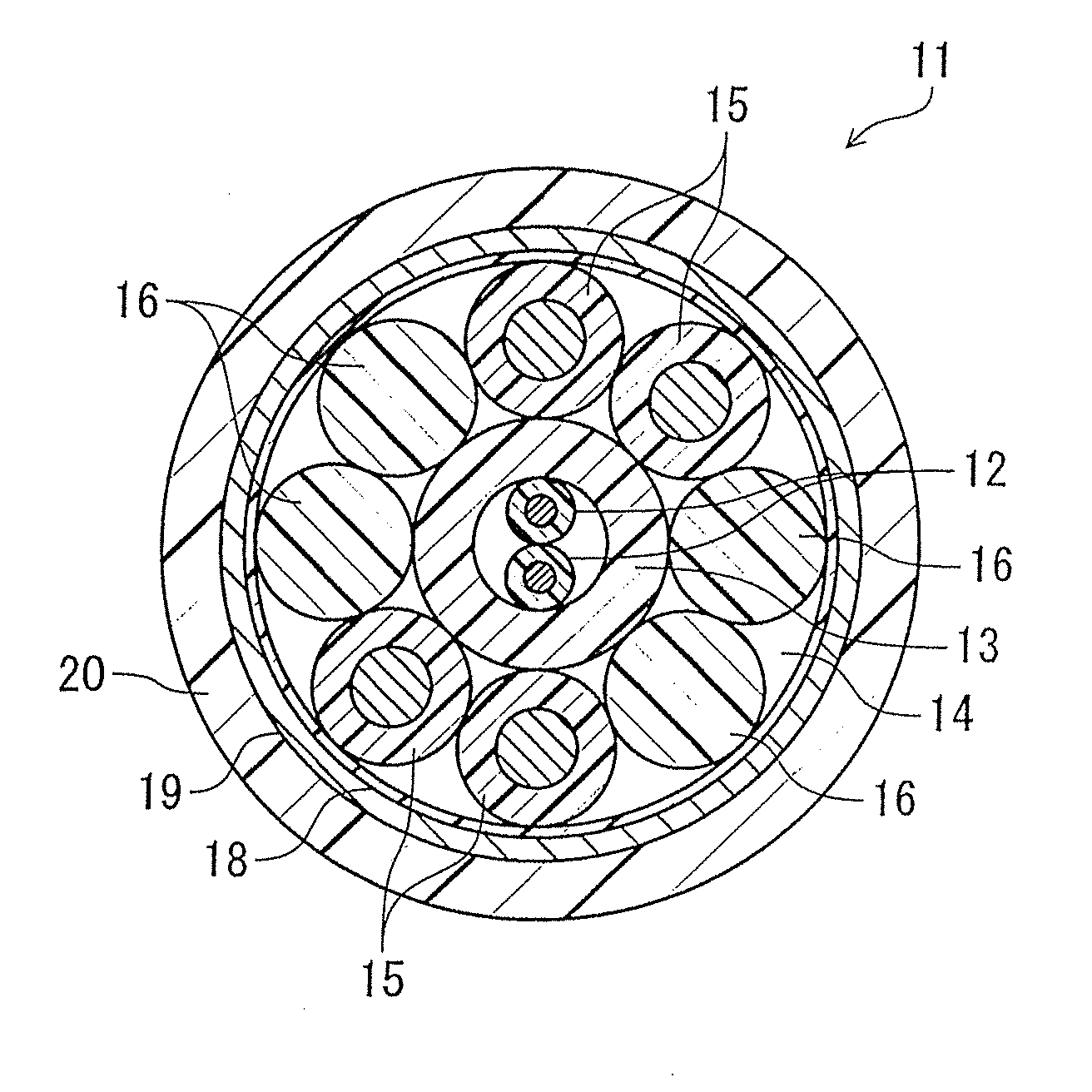 Opto-electro hybrid cable