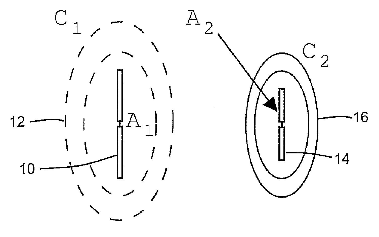 Method and apparatus for reduced coupling and interference between antennas