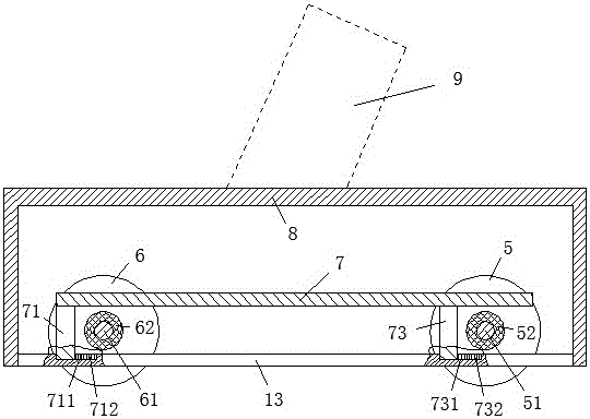 Speed-adjustable welding car for continuous welding process