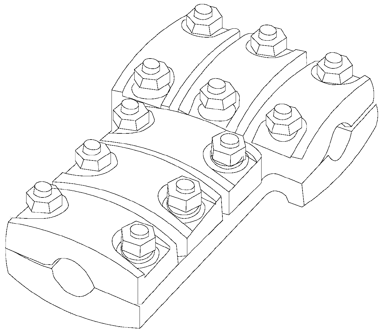 A quick loading and unloading short-circuit clamp and its short-circuit method