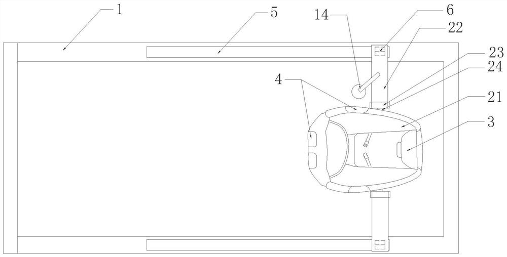 Novel clinical induction pacifying bed for children