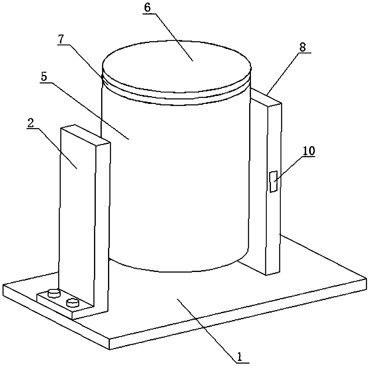 Garbage incineration power generation-used garbage pool preventing unpleasant odor emission