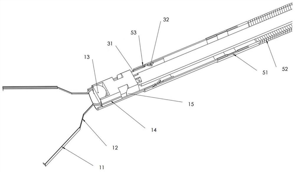 Titanium clamp forceps apparatus capable of realizing convenient adjustment of titanium clamp, and use method of the titanium clamp forceps apparatus