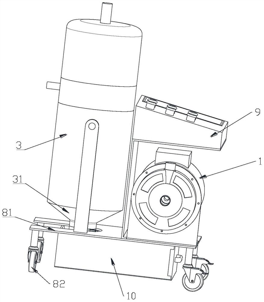 Medical waste collection and treatment device