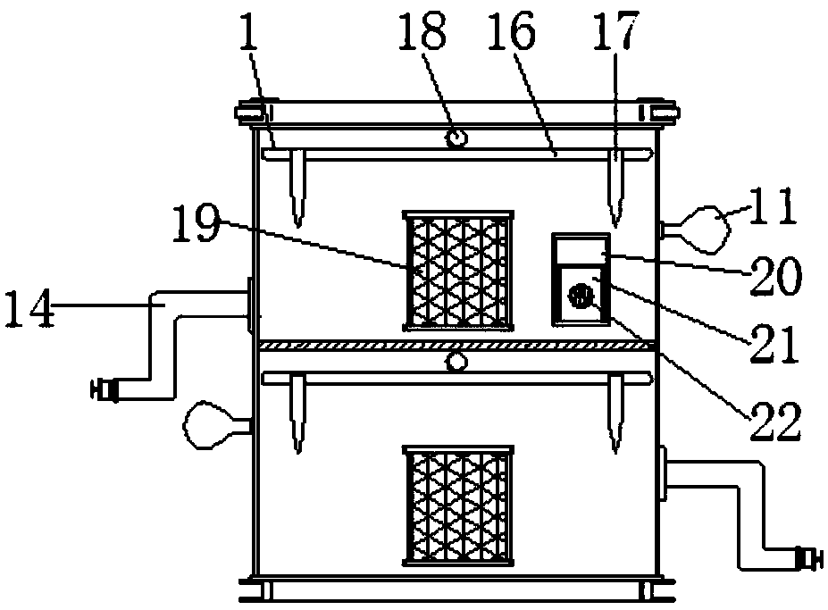 Grounding hole drilling type plant watering pot