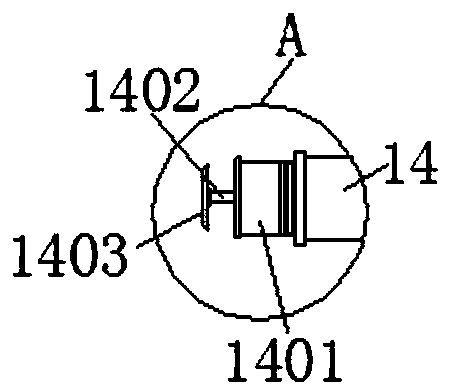 Grounding hole drilling type plant watering pot