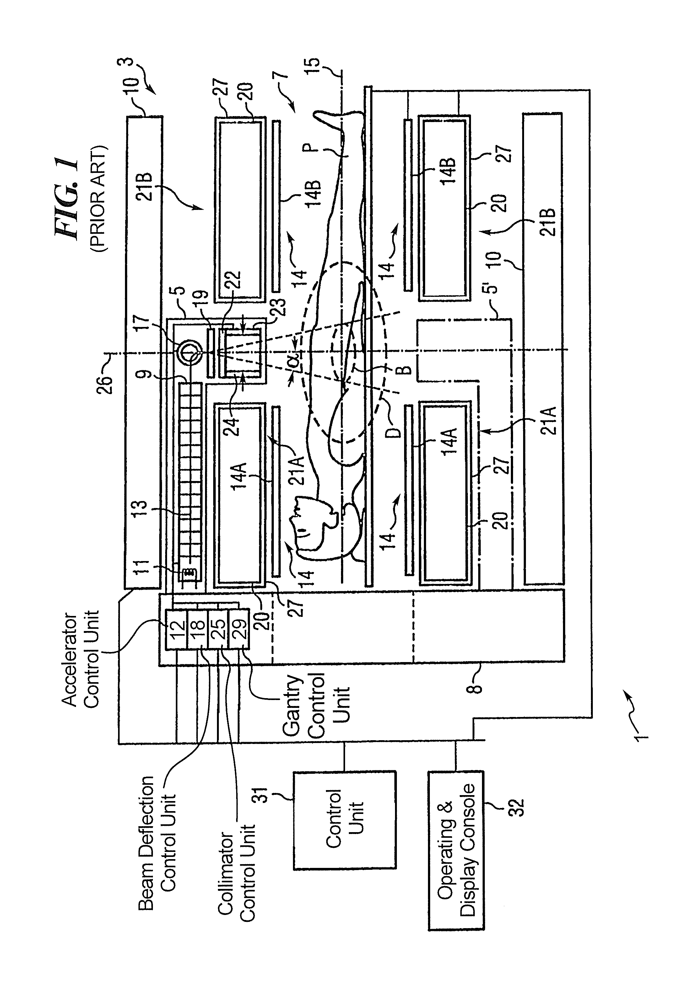 Combined MRI and radiation therapy system