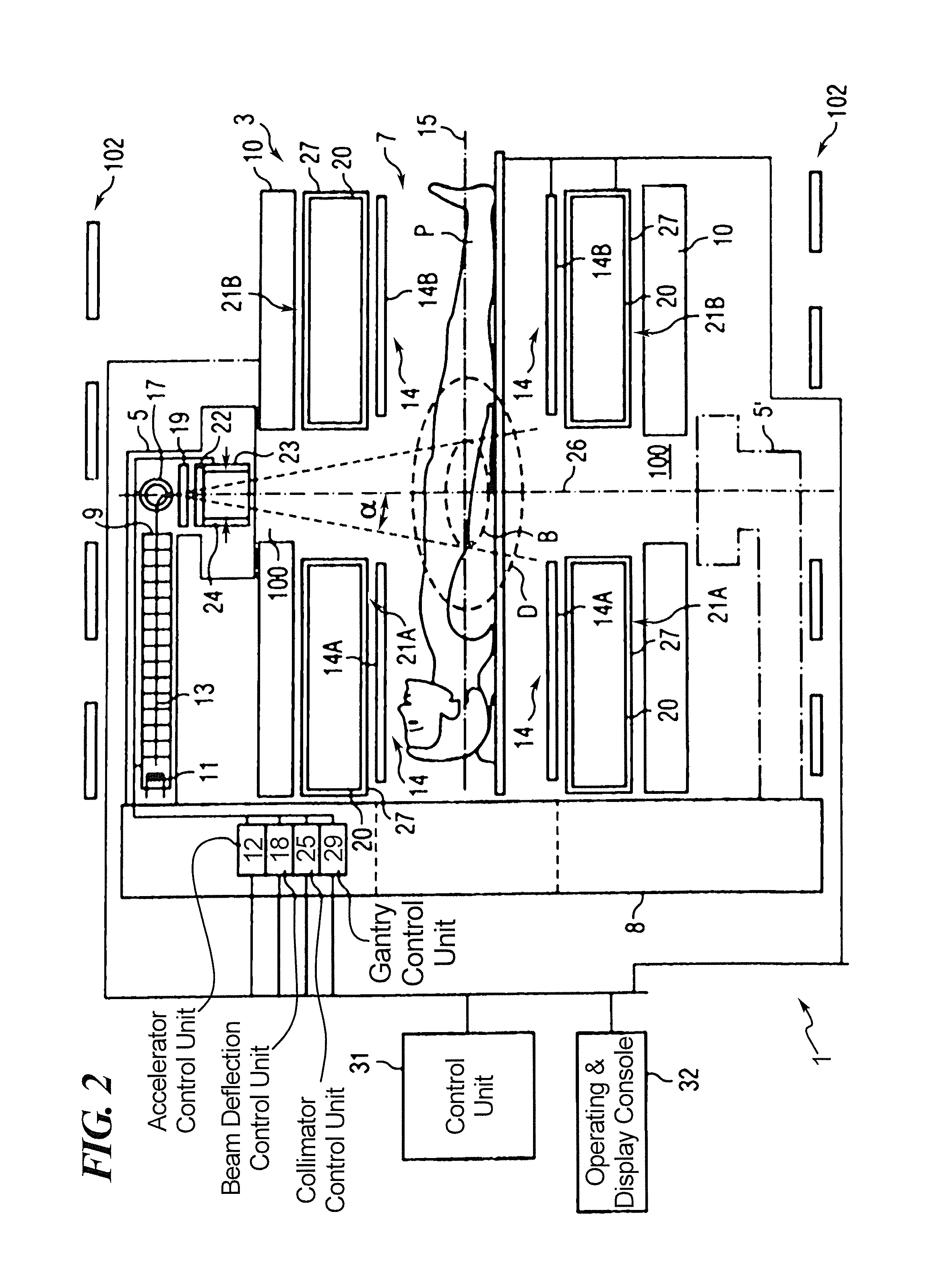 Combined MRI and radiation therapy system