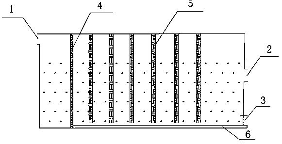 Arsenic removal film for treating arsenic-containing wastewater in mine