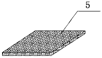 Arsenic removal film for treating arsenic-containing wastewater in mine