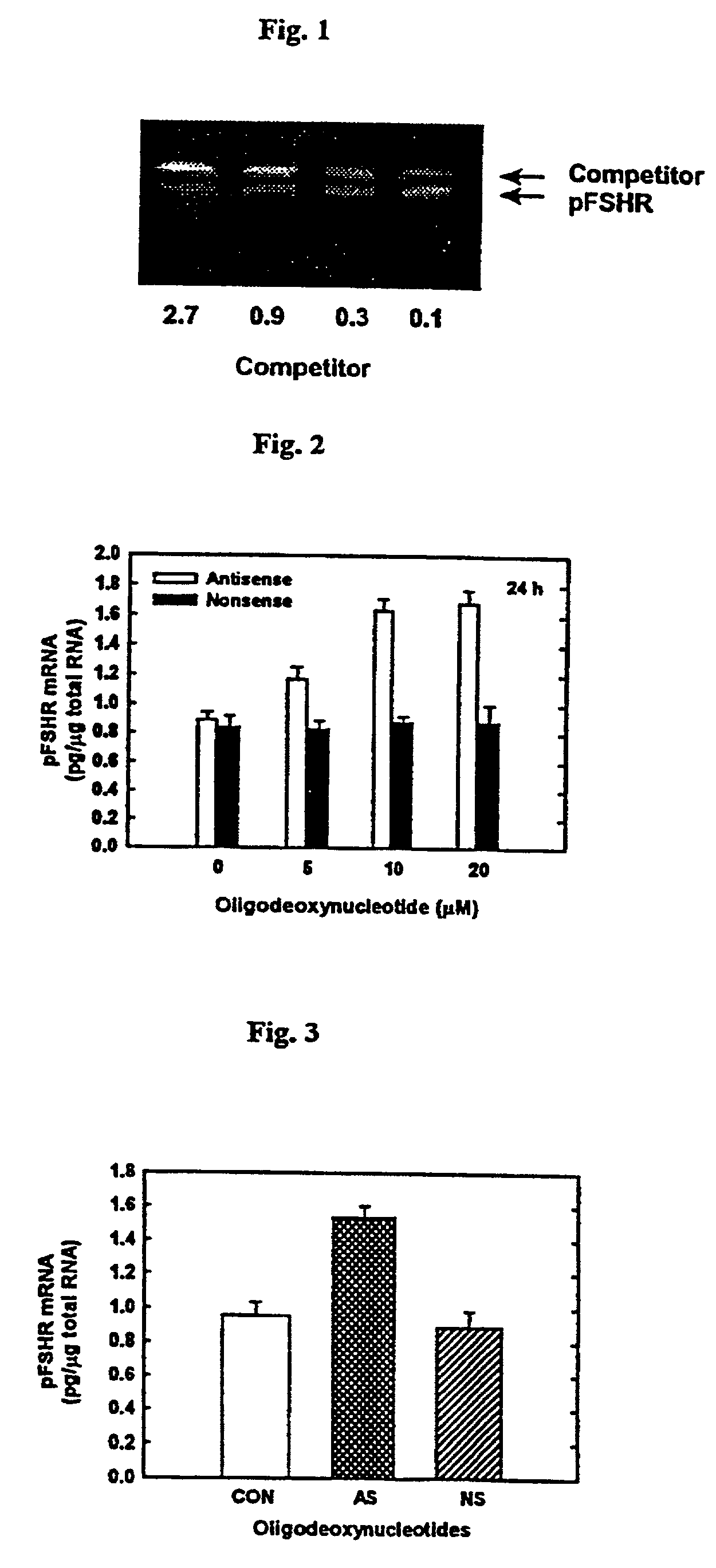 Antisense oligonucleotides for fertility and menstrual cycle regulation and for chemopreventive and chemotherapeutic use