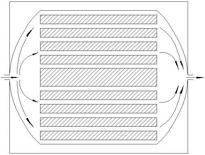 Aluminum alloy forging die with fluid channels and aluminum alloy forging technique