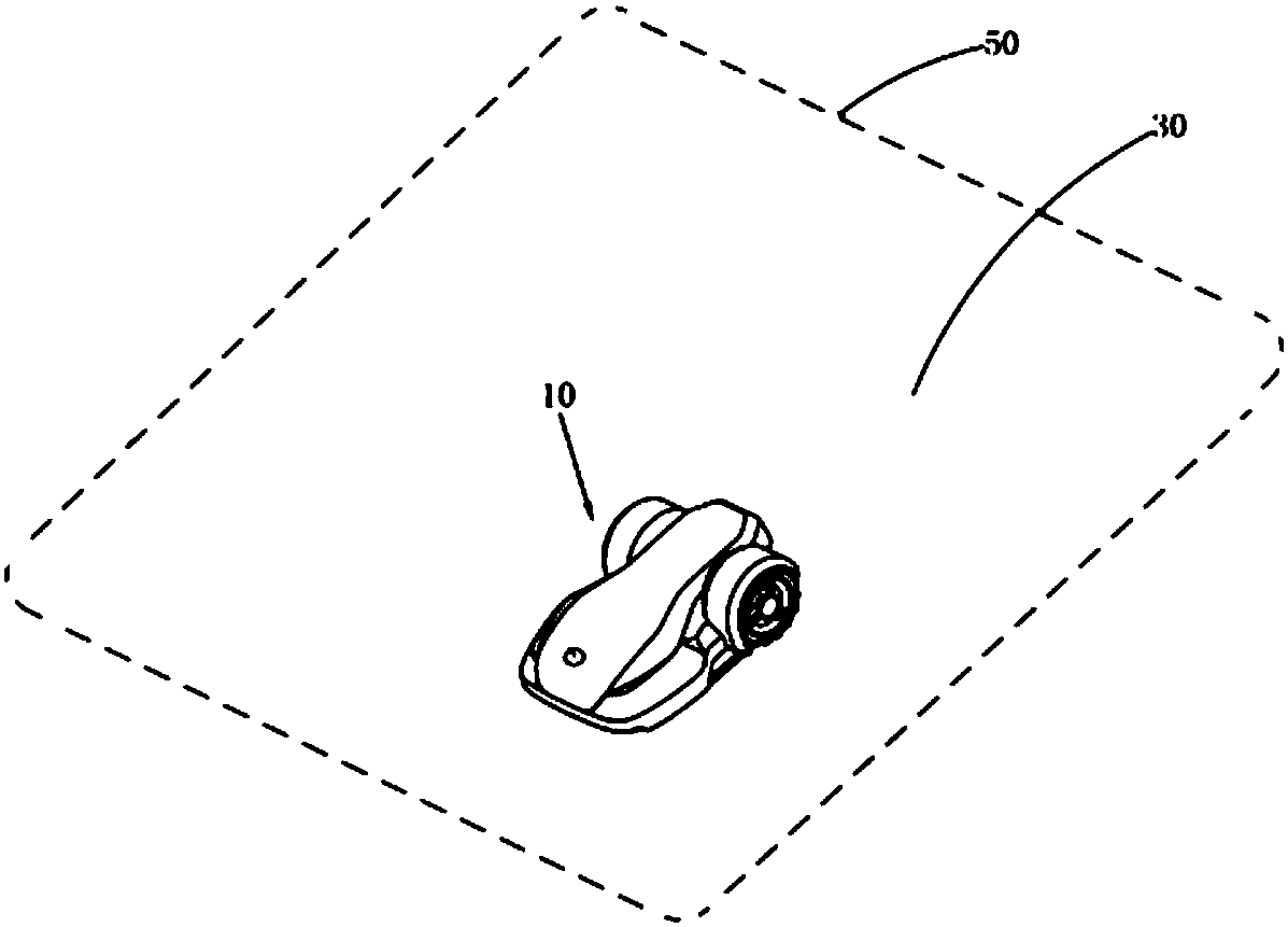 Positioning device, method and system