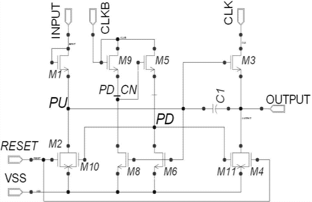 Shifting register, grid drive circuit, display device and grid drive method