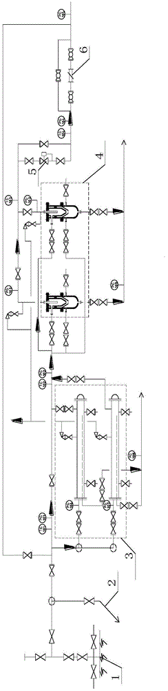 Skid-mounted air discharge recovery system and recovery method