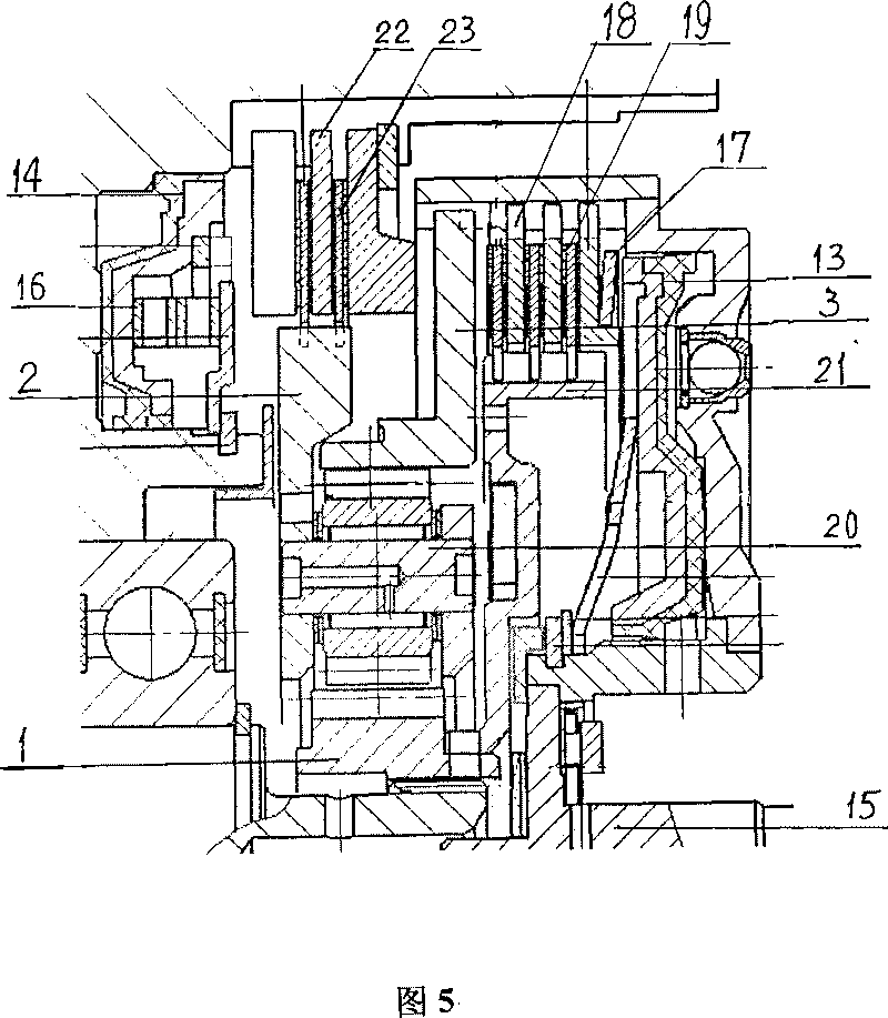 Single planet wheel reversing mechanism