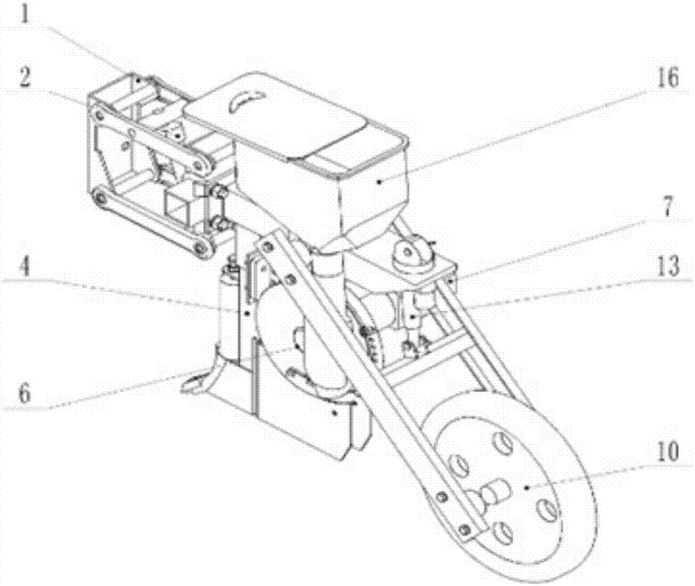 Intelligent precision corn drilling sowing single body