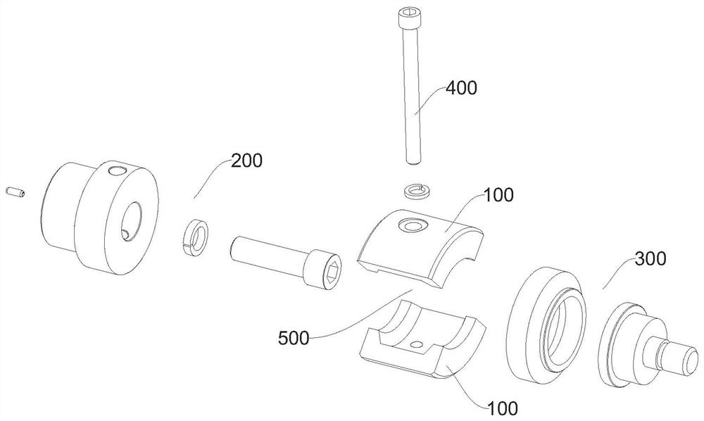 Connecting structure and plunger pump