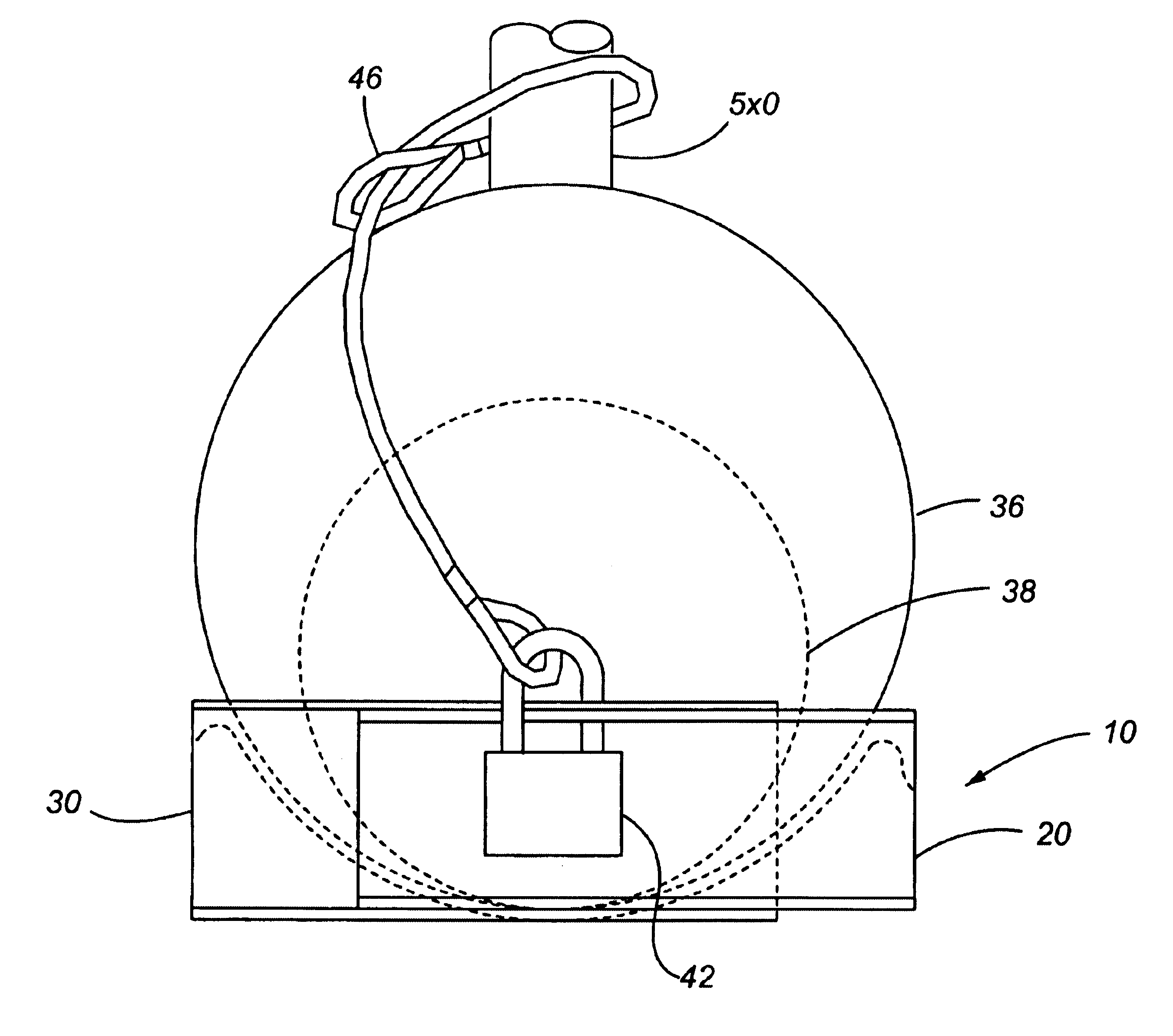 Aircraft wheel immobilizer