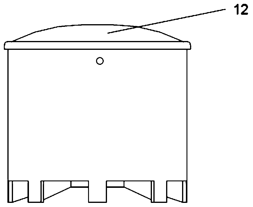 Air inlet and dust discharge device, air filter and micro-cultivator