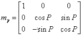 Method for calculating A-E-C triaxial antenna coordinate of shipborne satellite communication earth station