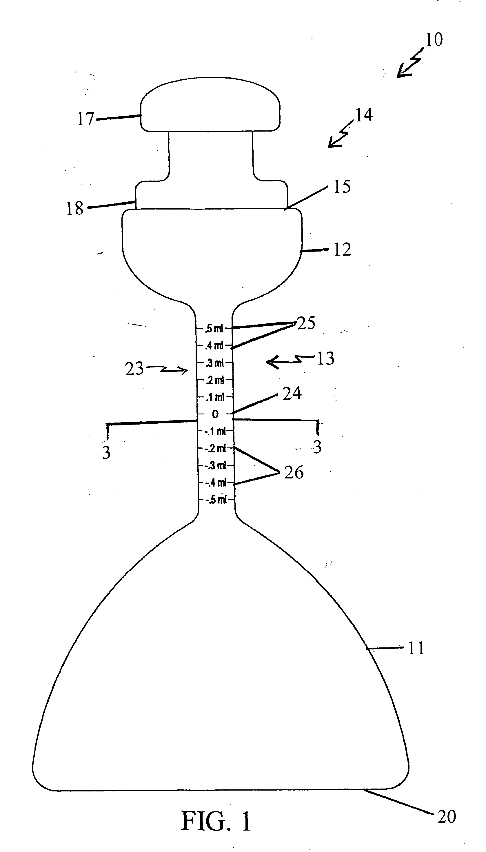 Volumetric densiometer flask