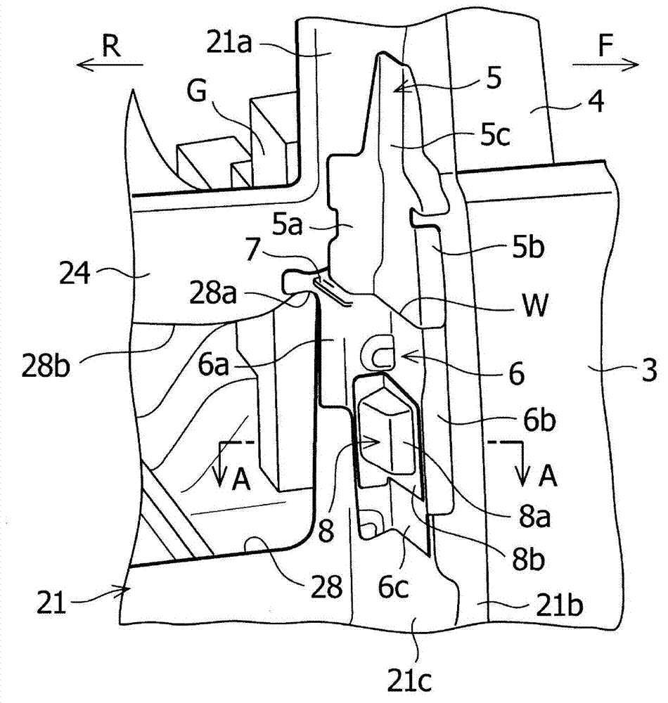 Strengthening structure of sliding door for vehicle