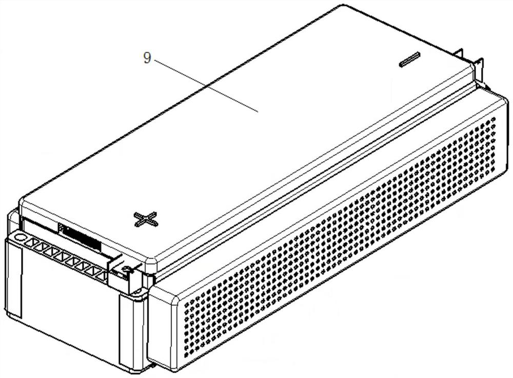 Temperature-controllable battery module and temperature control method thereof