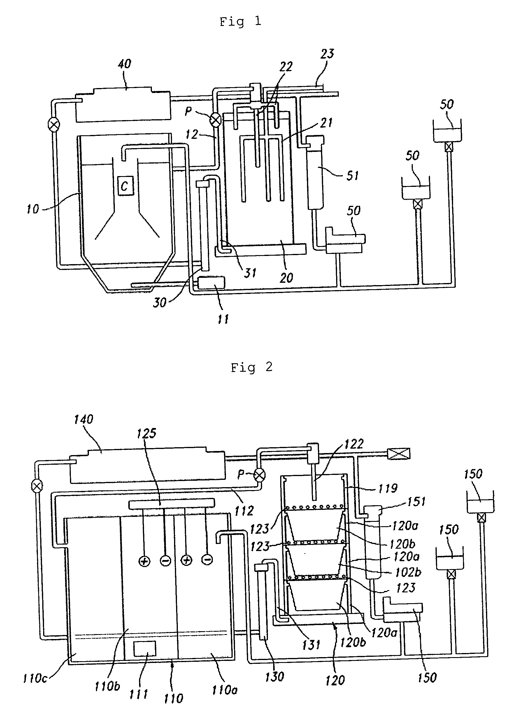 Circulating sewage/waste water purification device