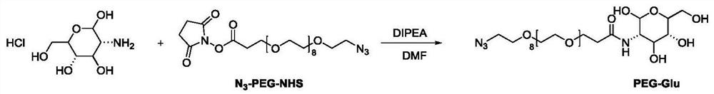 Near-infrared II thiapyran salt fluorescent compound capable of targeting mitochondria, preparation method and application thereof