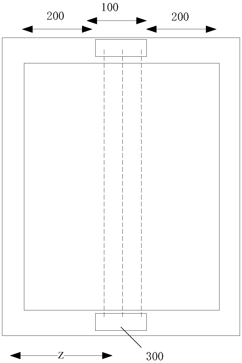 Display panel and method for detecting bending degree of bending region