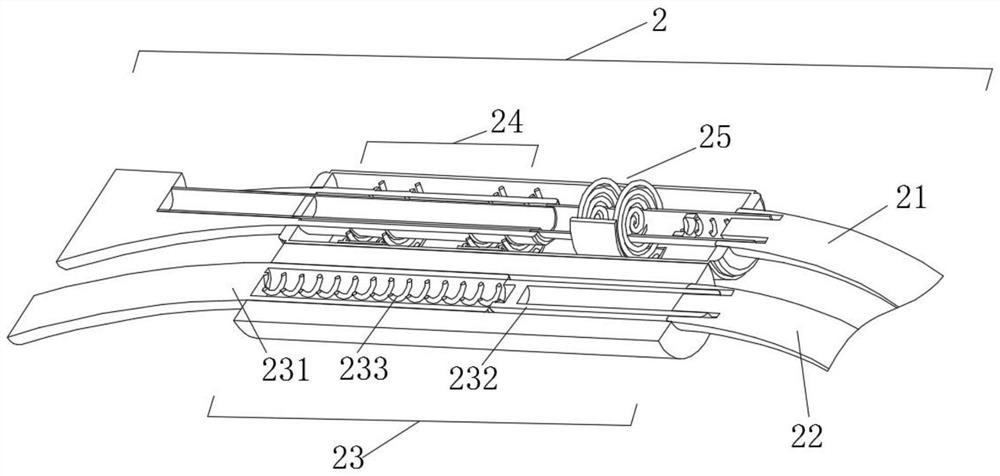 Textile fabric guiding device