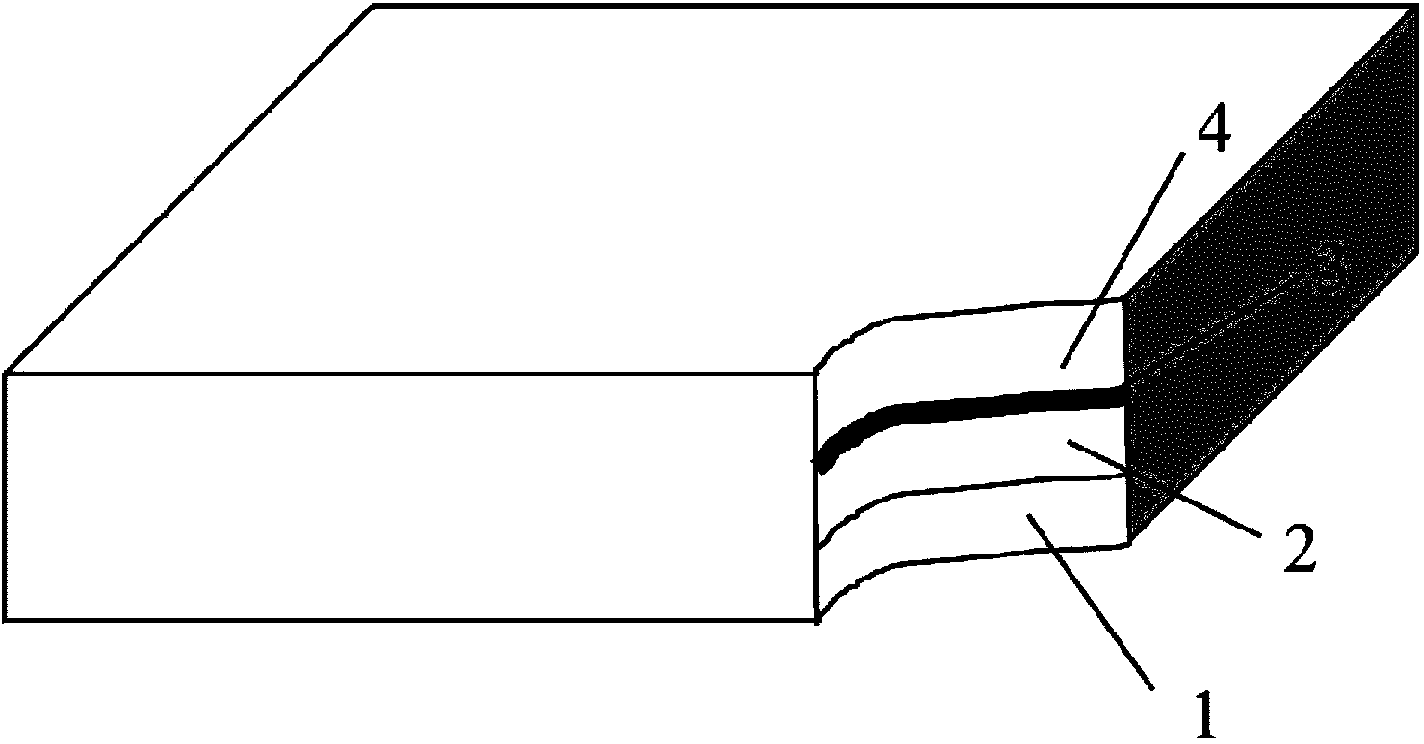 Three-layer electrode structure for alloy anode of lithium ion battery