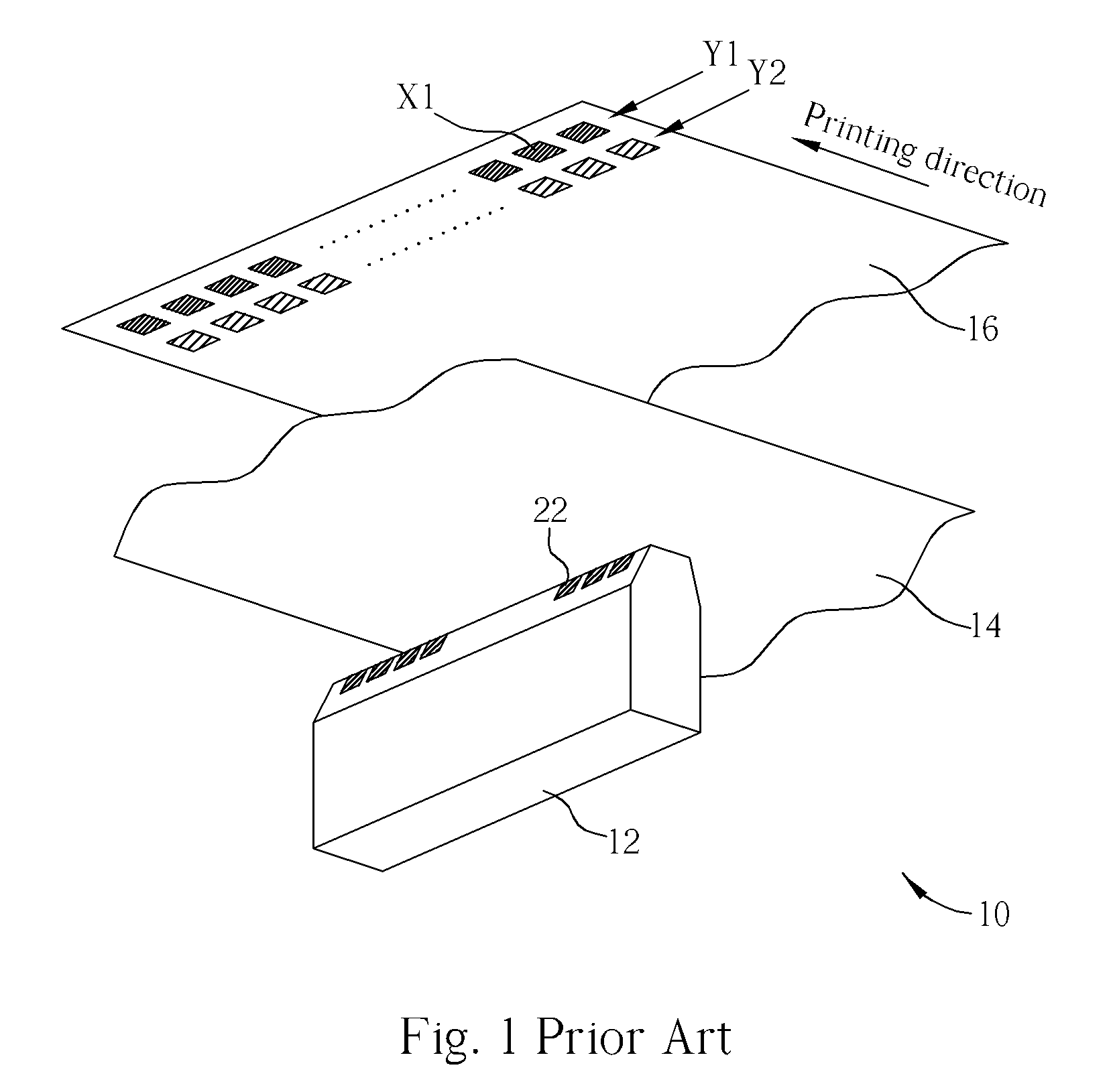 Method of image processing for heat accumulation of a thermal printer