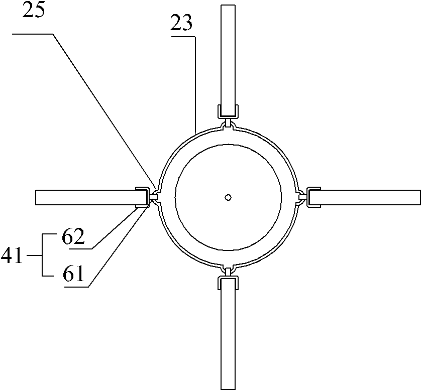 Integrated type pest attracting collection device