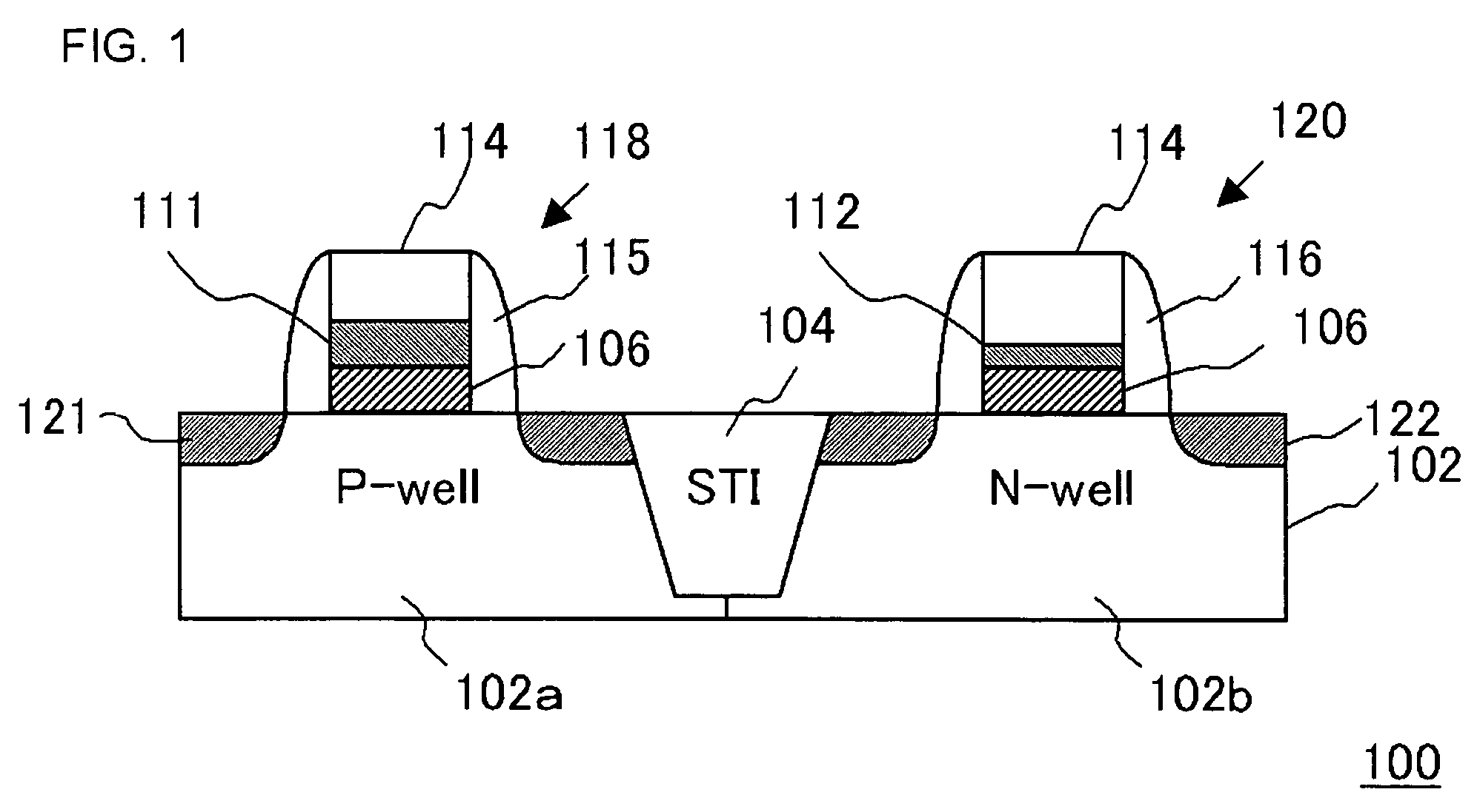 Semiconductor device having high dielectric constant layers of different thicknesses