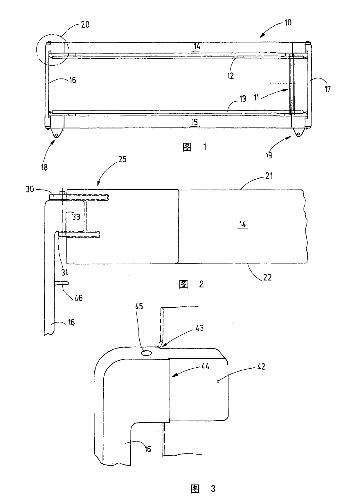 Heald shaft with lightweight shaft rod