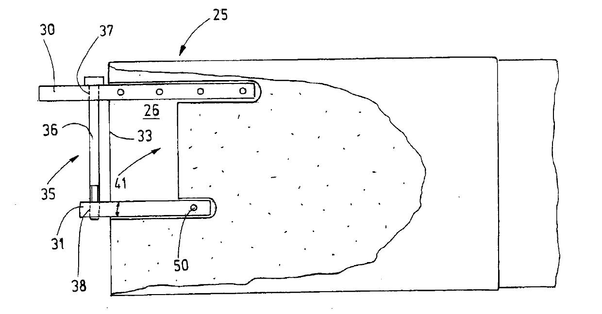 Heald shaft with lightweight shaft rod