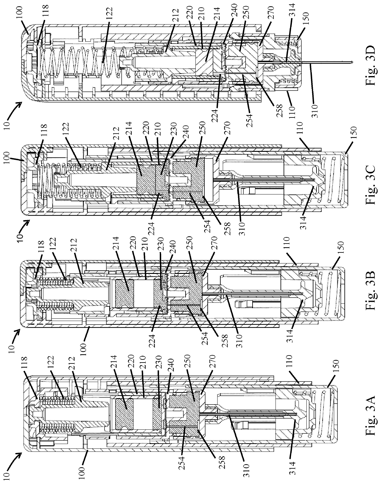 Portable drug mixing and delivery device and associated methods