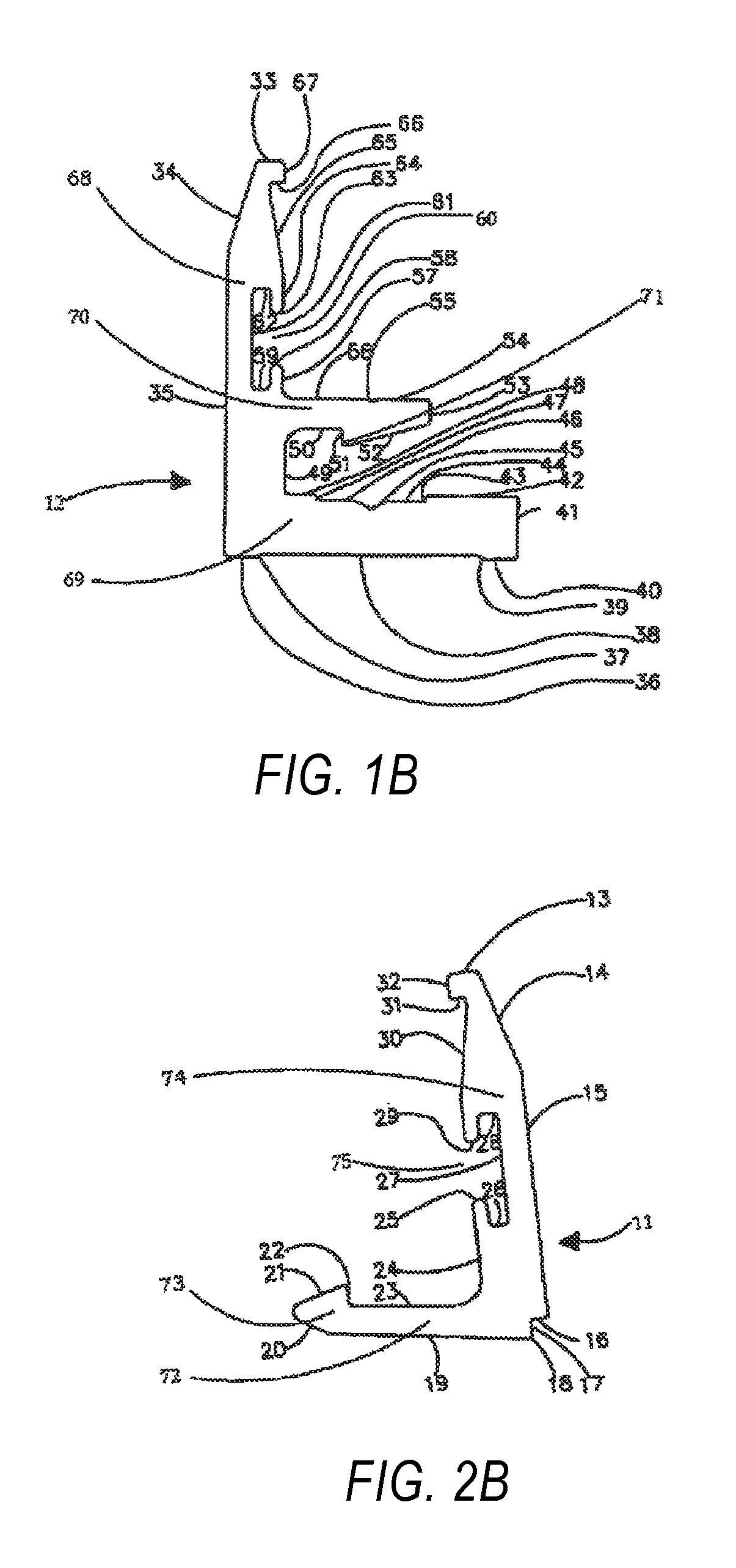 Multi tensioned composite profile