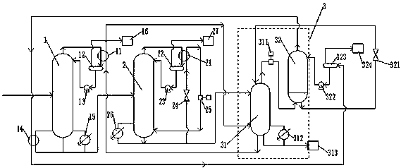 Energy-saving rectifying system for recovering organic solvent